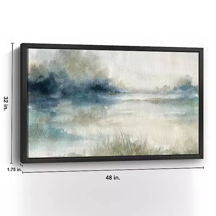Still Evening Waters II Framed Giclee Canvas Print