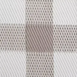 Stone & White Buffalo Check Outdoor Area Rug, 4x6