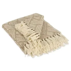 Stone Basket Weave Throw