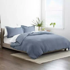 Stone Blue 3-pc. King Duvet Cover Set