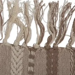 Stone Braided Stripe Table Runner, 108 in.