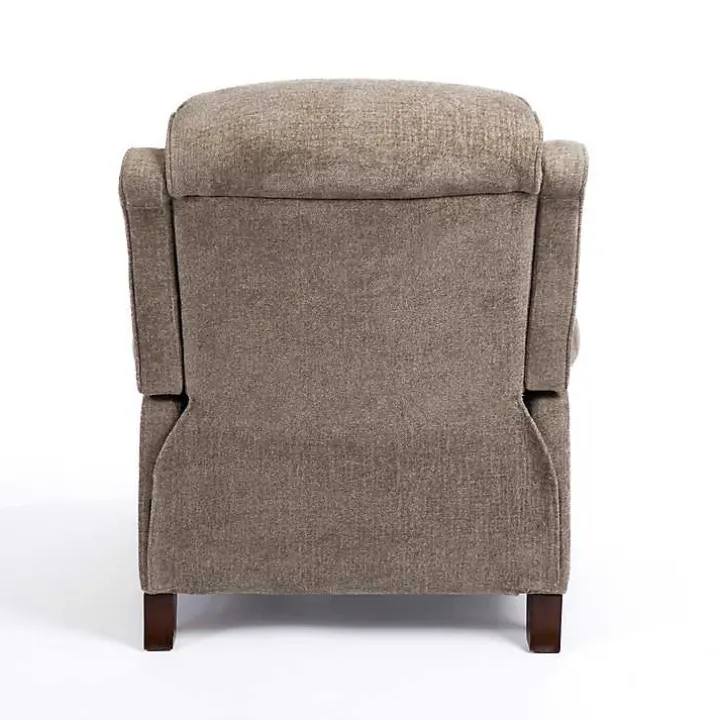 Stone Handwoven Upholstered Recliner