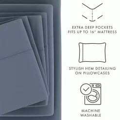 Stone Ultra Soft 4-pc. Twin XL Sheet Set
