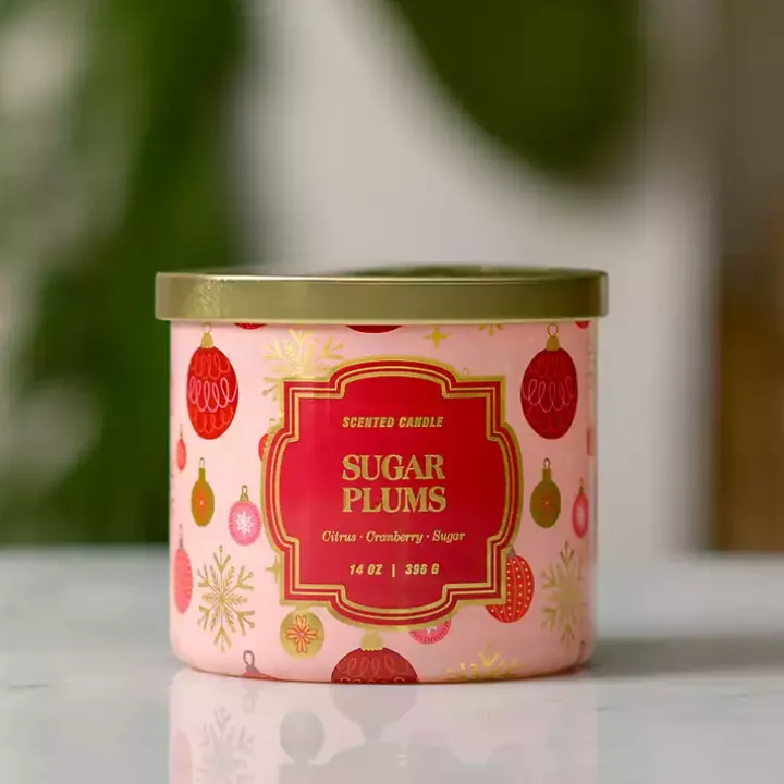 Sugar Plums Triple Wick Jar Candle