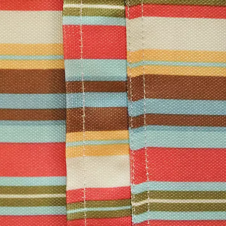 Summer Stripe Outdoor Round Zipper Table Cloth