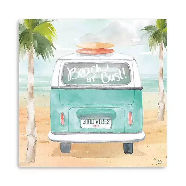 Surfs Up VI Canvas Art Print
