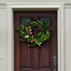 Sweetgum and Mandarin Wreath