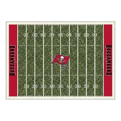 Tampa Bay Buccaneers Home Field Area Rug, 6x8