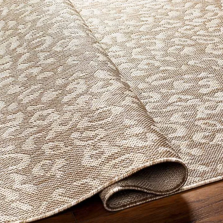 Tan Amur Outdoor Rug, 7x10