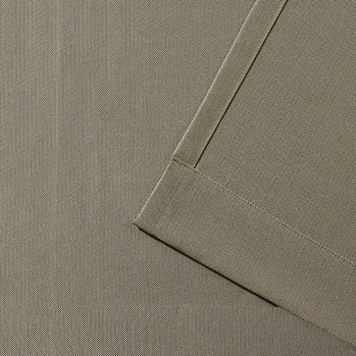Tan Biscayne Outdoor Curtain Panel Set, 120 in.