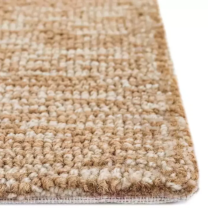 Tan Nautical Rope Indoor/Outdoor Area Rug, 2x3