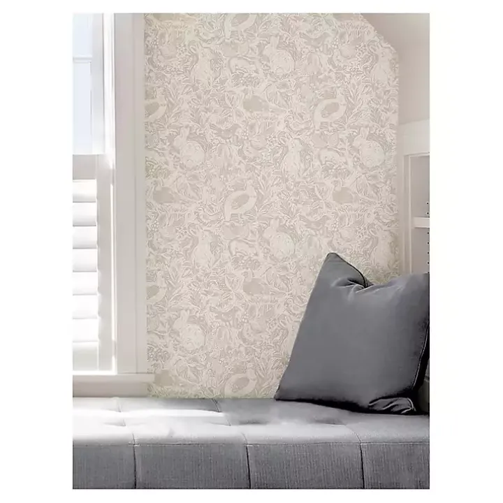 Tan Terrene Peel and Stick Wallpaper