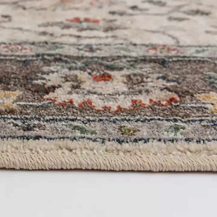 Tan Vintage Naso Area Rug, 5x7