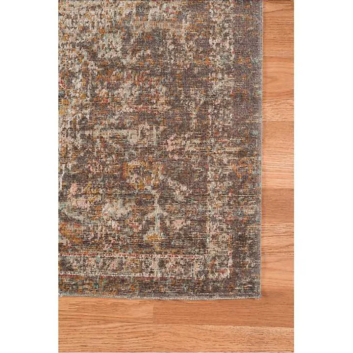Taupe Eaton Transitional Area Rug, 6x8