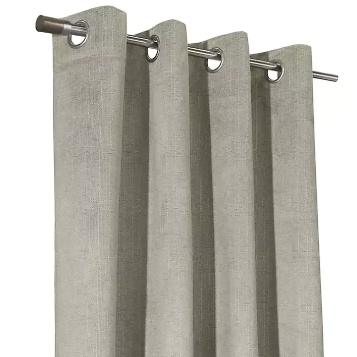 Taupe Paris Velvet Blackout Curtain Panel, 63 in.