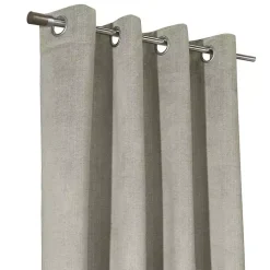 Taupe Paris Velvet Blackout Curtain Panel, 84 in.