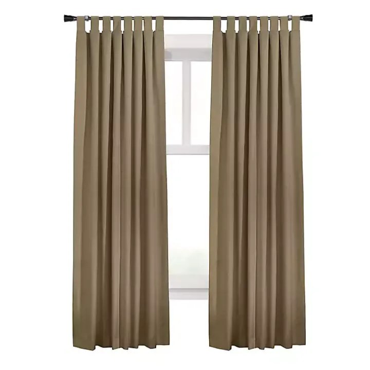 Taupe Ventura Blackout Curtain Panel, 63 in.