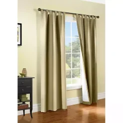 Taupe Weathermate Blackout Curtain Panel, 54 in.