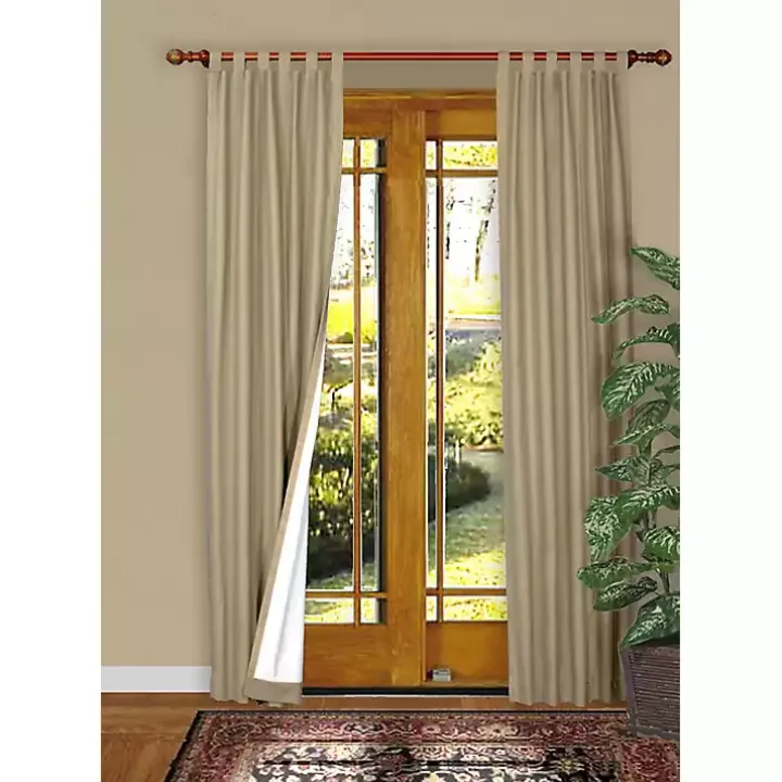 Taupe Weathermate Curtain Panel, 72 in.