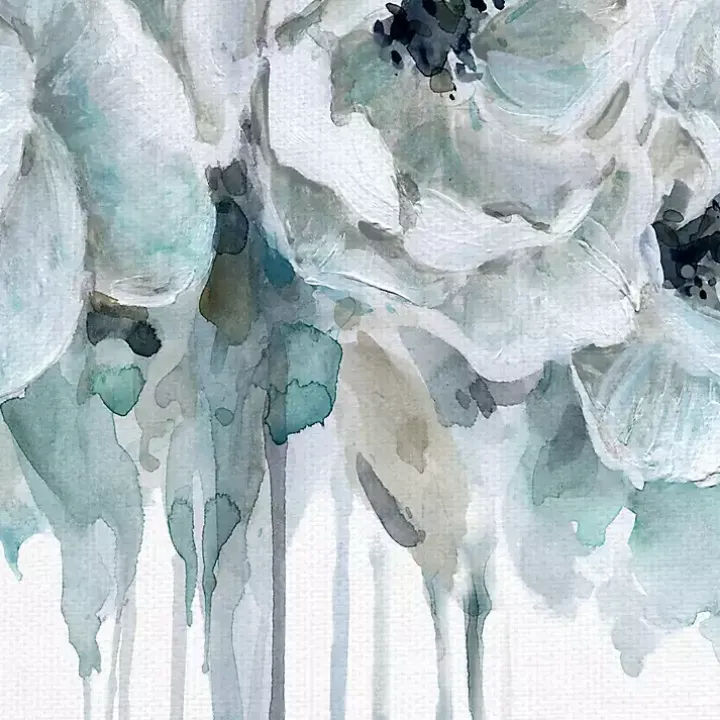 Teal Harmony Canvas Art Print by Carol Robinson