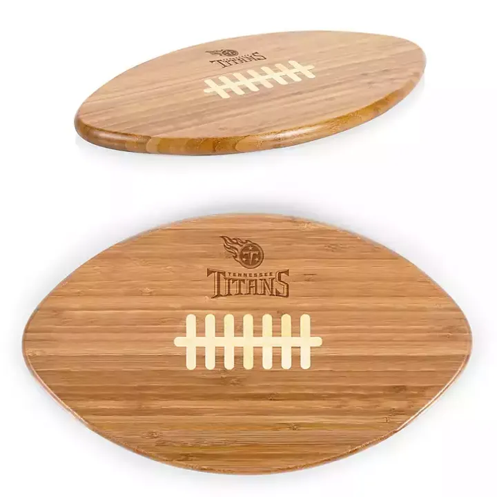 Tennessee Titans Bamboo Football Cutting Board
