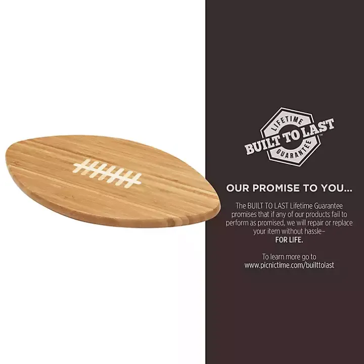 Tennessee Titans Bamboo Football Cutting Board