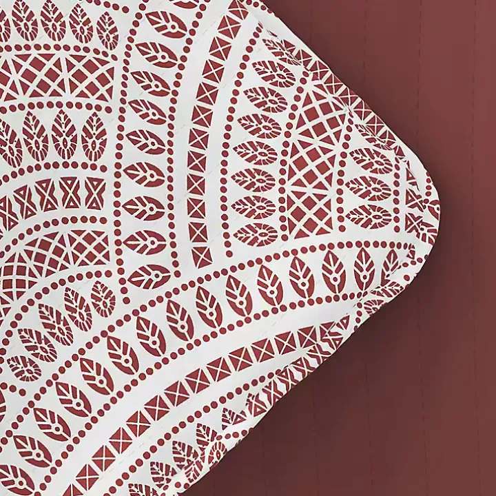 Terra Scalloped Reversible 2-pc. Twin Quilt Set