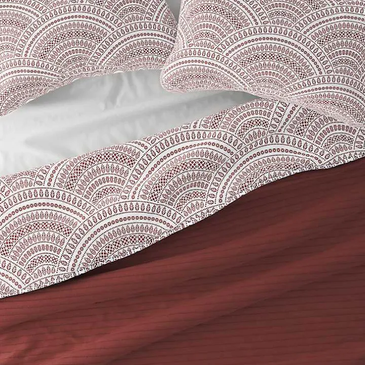Terra Scalloped Reversible 2-pc. Twin Quilt Set