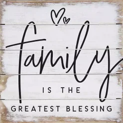 The Greatest Blessing Wood Wall Plaque