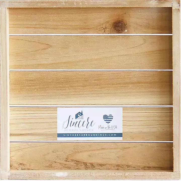 The Greatest Blessing Wood Wall Plaque