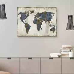 The World I Canvas Art Print