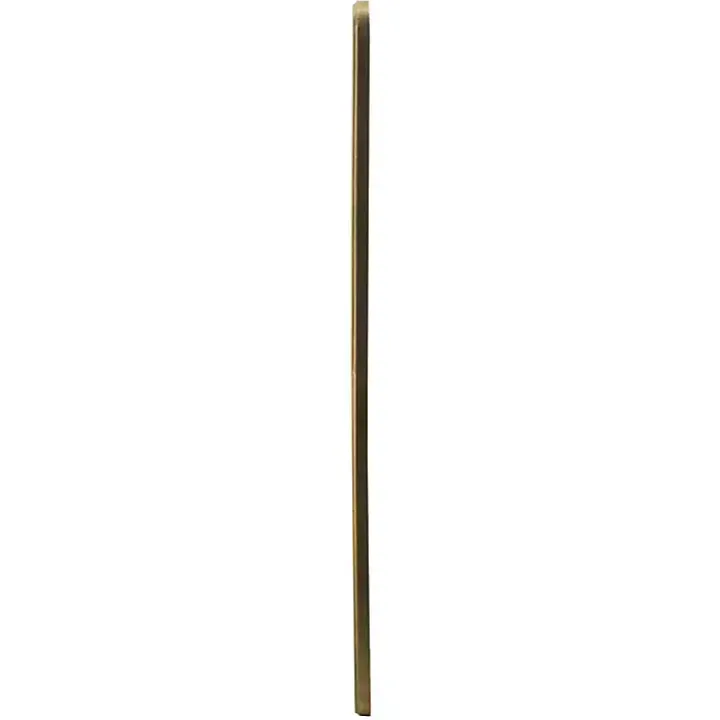 Thin Gold Metal Wall Mirror