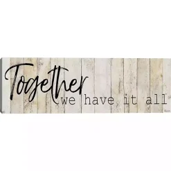 Together Canvas Art Print