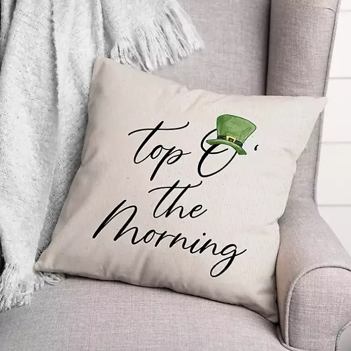 Top O' the Morning Pillow