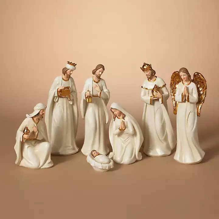 Traditional Christmas 7-pc. Nativity Set