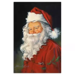 Traditional Santa Claus Canvas Art Print