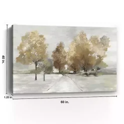 Trail Under the Trees Giclee Canvas Art Print