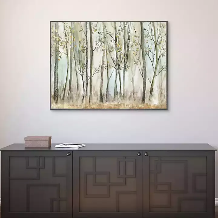 Tranquil Oasis Framed Canvas Art Print