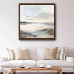 Tranquil Reflections Framed Canvas Art Print