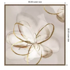 Transparent Beauty II Canvas Art Print