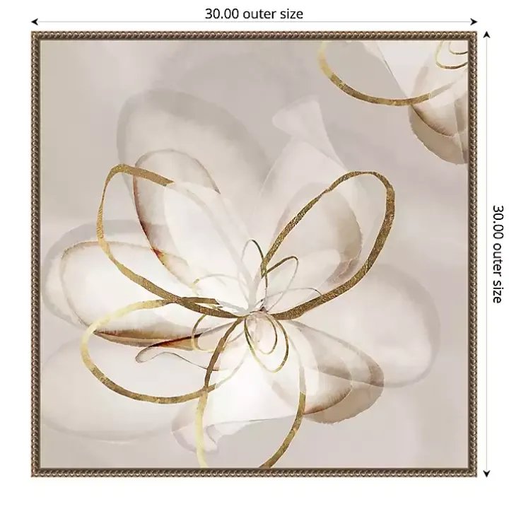 Transparent Beauty II Canvas Art Print
