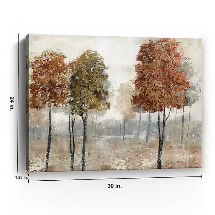 Trees of Copper Mountain Giclee Canvas Art Print