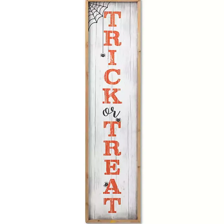 Trick or Treat Halloween Porch Board