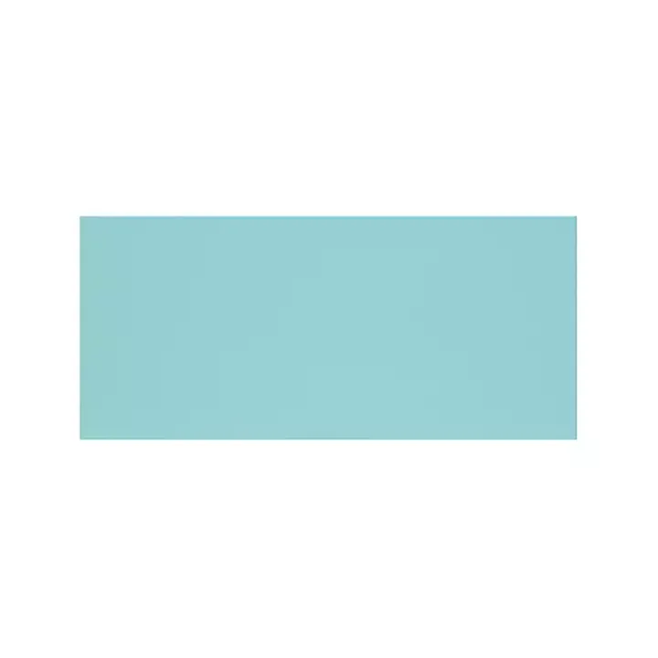 Turquoise Wood 2-Drawer Peggy Desk