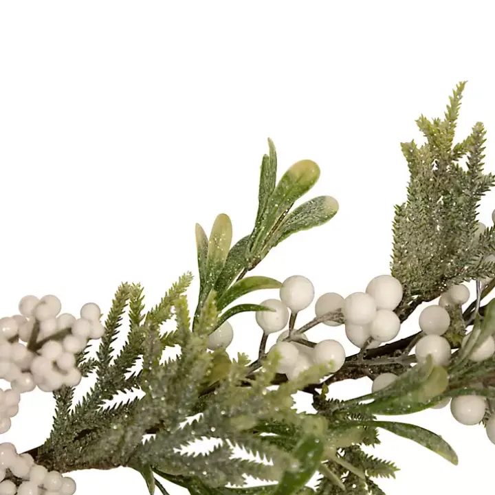 Twig and Frosted Berry Garland