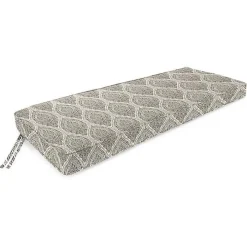 Umber Medallion Outdoor Settee Cushion