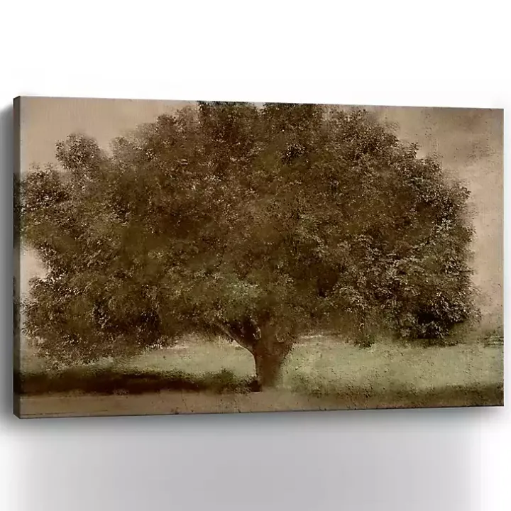 Under the Tree Canvas Art Print
