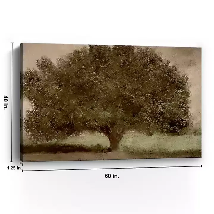 Under the Tree Canvas Art Print