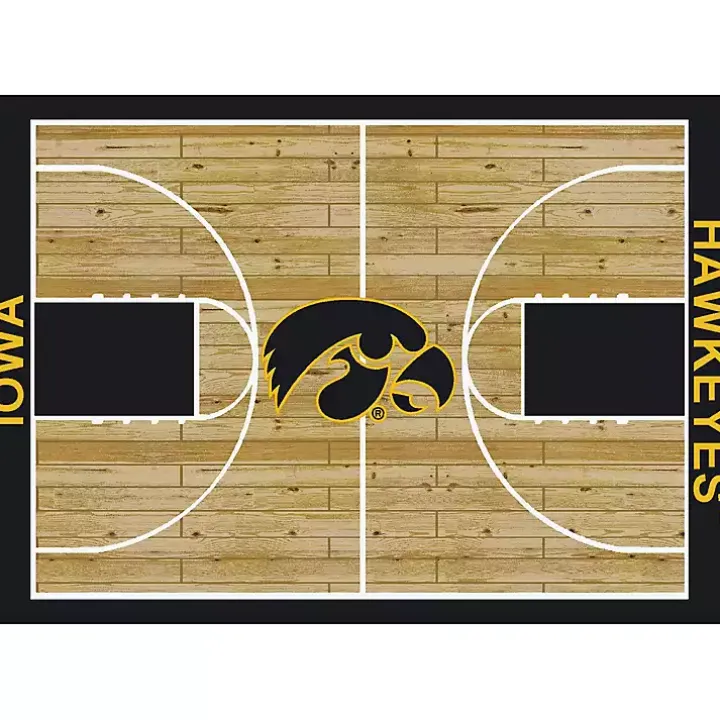 University of Iowa Courtside Area Rug, 4x6