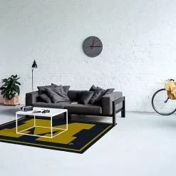 University of Michigan Area Rug, 4x6